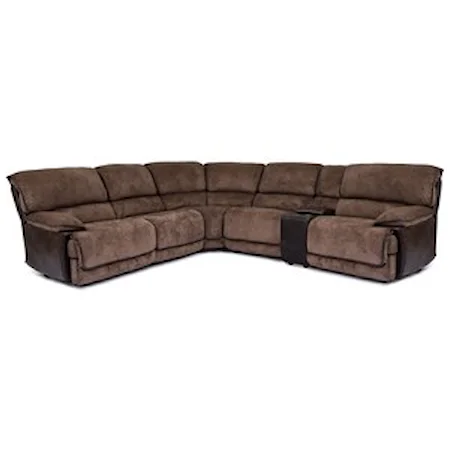 Power Reclining Sectional with Console